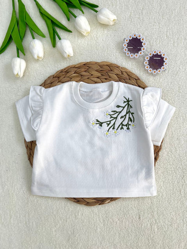 تیشرت سرشانه چین (۰۹۶)